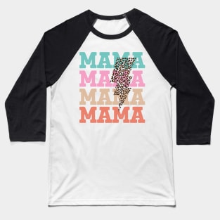 Mama retro distressed design Baseball T-Shirt